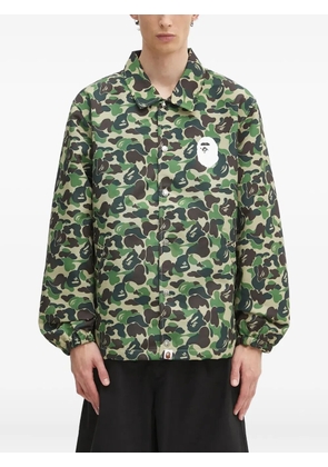 A BATHING APE® ABC camouflage-pattern jacket - Green
