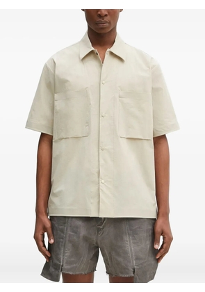 Norse Projects Hermann double-pocket short-sleeve shirt - Neutrals