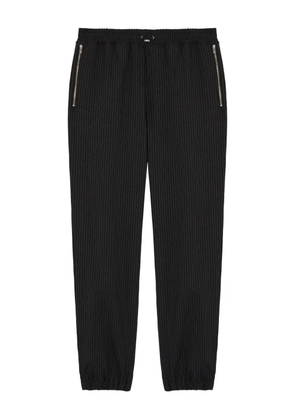 Ahluwalia zip-pocket drawstring-fastening trousers - Black