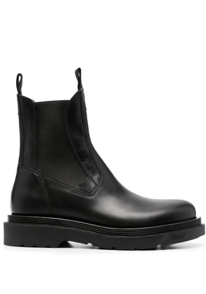 Buttero leather Chelsea boots - Black