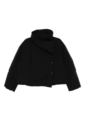 LESS cropped puffer jacket - Black