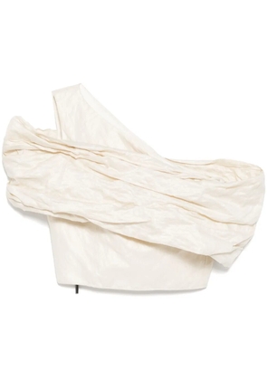 Maticevski off shoulder corset top - Neutrals