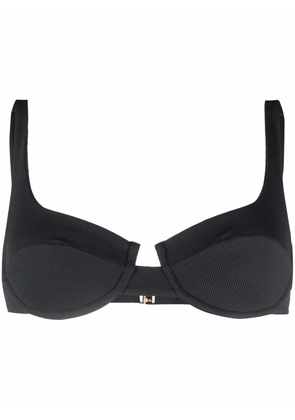 Melissa Odabash Montreal ribbed bikini top - Black