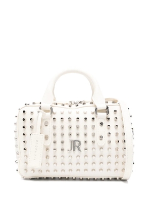 John Richmond studded tote bag - White