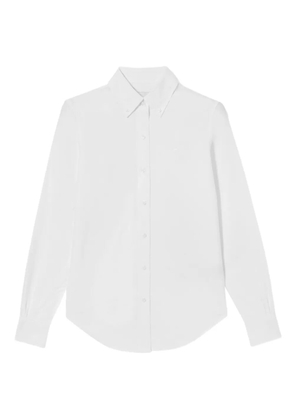 Brooks Brothers buttoned-collar shirt - White