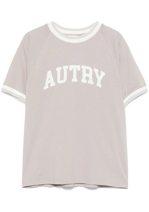Autry logo-print T-shirt - Grey