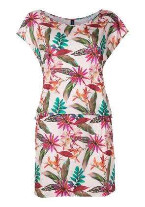 Lygia & Nanny Shiva botanical-print minidress - Multicolour