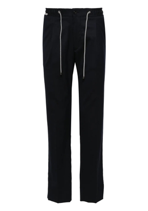 Corneliani mid-rise tailored trousers - Blue