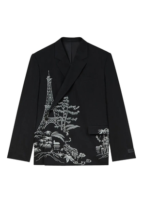 Kenzo single-breasted blazer - Black