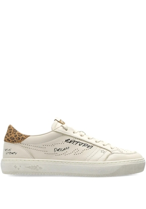 Enterprise Japan leopard-print sneakers - Neutrals