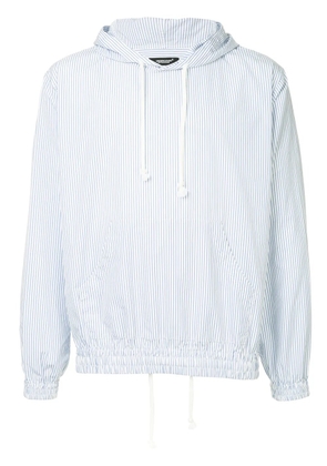 Undercover striped hoodie - White