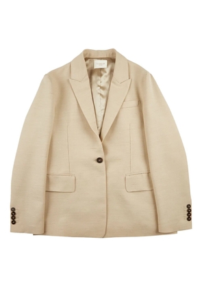 Montedoro buttoned blazer - Neutrals