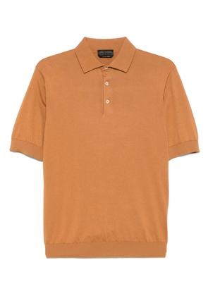 Dell'oglio cotton polo shirt - Brown