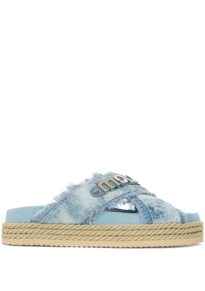 Mou leather sandals - BLU