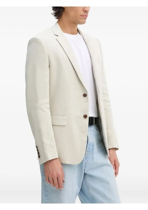 Theory buttons flap-pockets blazer - Neutrals