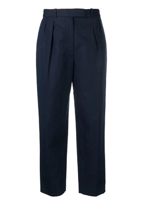 A.P.C. concealed-front fastening trousers - Blue
