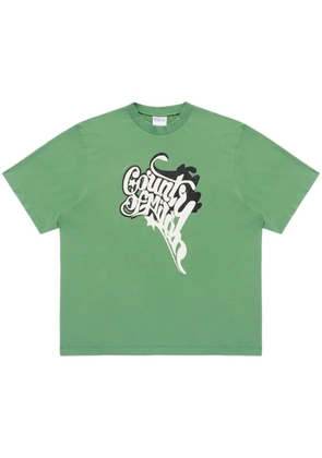 COUNTY OF MILAN County Melted T-shirt - Green