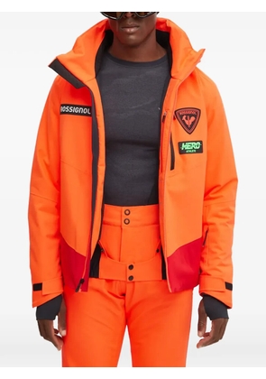 Rossignol Hero Blackside hooded ski jacket - Orange