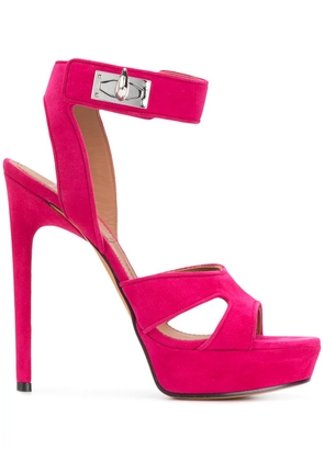 Givenchy Shark lock sandals - Pink