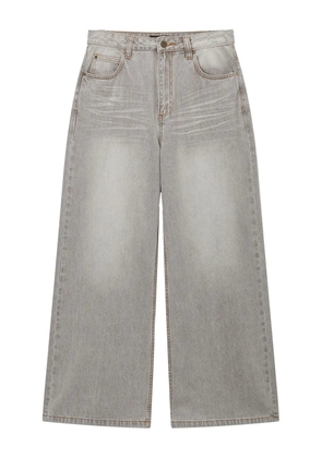 tout a coup wide-leg jeans - Grey