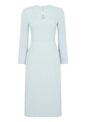 JANE Violet midi dress - Blue