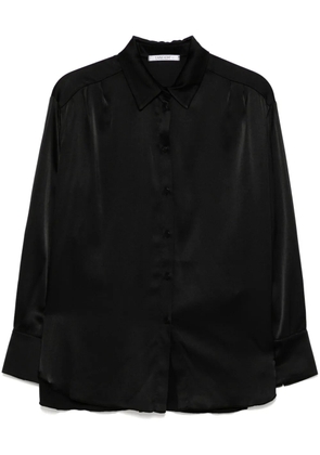 Transit spread collar shirt - Black