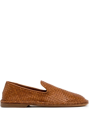 Buttero leather loafers - Brown