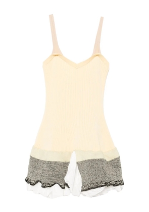 Toga sleeveless dress - Yellow