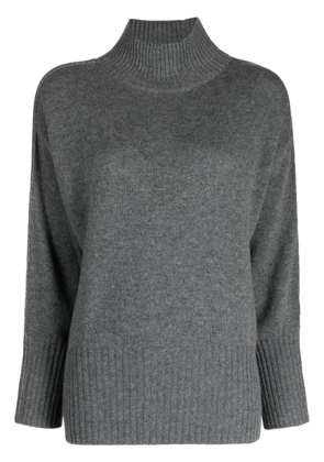 N.Peal high-neck cashmere jumper - Grey