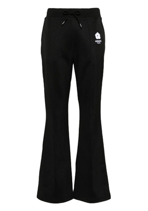 Kenzo Boke Flower flared track pants - Black