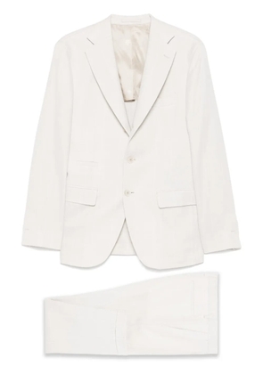 Eleventy pinstriped suit - Neutrals