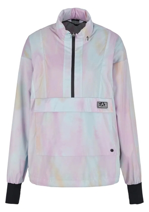 Ea7 Emporio Armani high-neck jacket - Pink