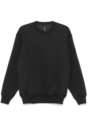 Neil Barrett double-bolts drop-shoulder sweatshirt - Grey