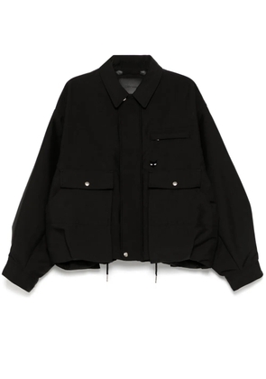 ZZERO BY SONGZIO multi-pockets shirt jacket - Black