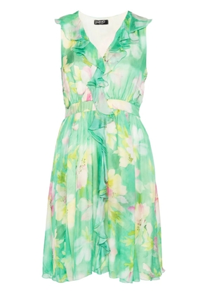 LIU JO floral-print mini dress - Green