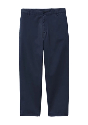 Carhartt WIP logo-patch trousers - Blue