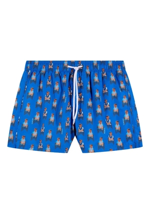 Sundek x Pelo Foundation dog-print swim shorts - Blue