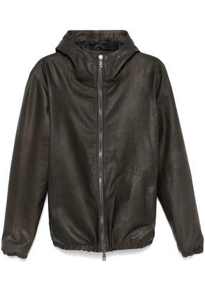 Giorgio Brato leather jacket - Brown