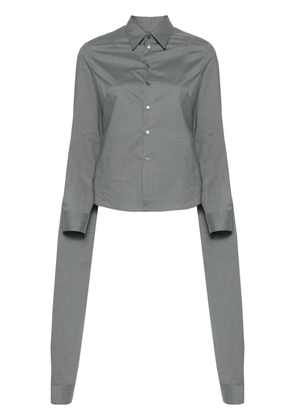 MM6 Maison Margiela double-sleeves cotton shirt - Grey