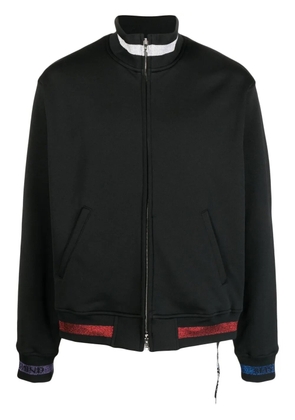Mastermind World glitter-logo bomber jacket - Black