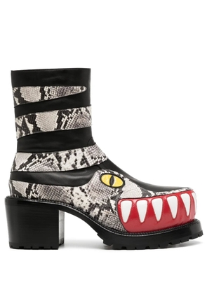 Walter Van Beirendonck Viper 70mm boots - Multicolour
