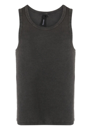 ENTIRE STUDIOS fine-ribbed tank top - Grey