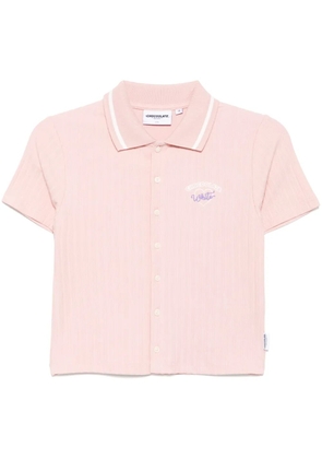 CHOCOOLATE logo-embroidered shirt - Pink