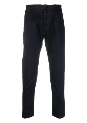 Department 5 dart-detailing buttoned chinos - Blue