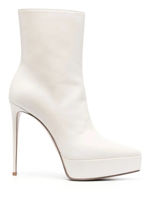 Le Silla 150mm heeled pointed boots - Neutrals