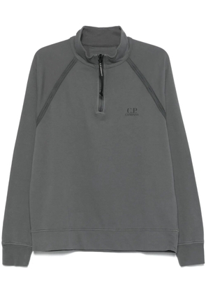 C.P. Company logo-print sweatshirt - Grey