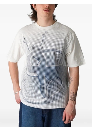 YARDSALE logo-print T-shirt - White