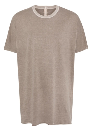 Boris Bidjan Saberi taped strip T-shirt - Grey