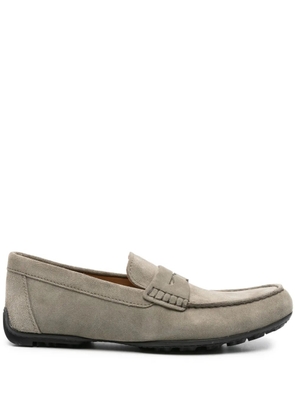 Geox Kosmopolis suede loafers - Green