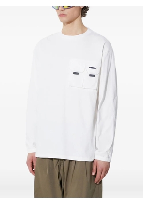 MANASTASH Armor long-sleeve T-shirt - White